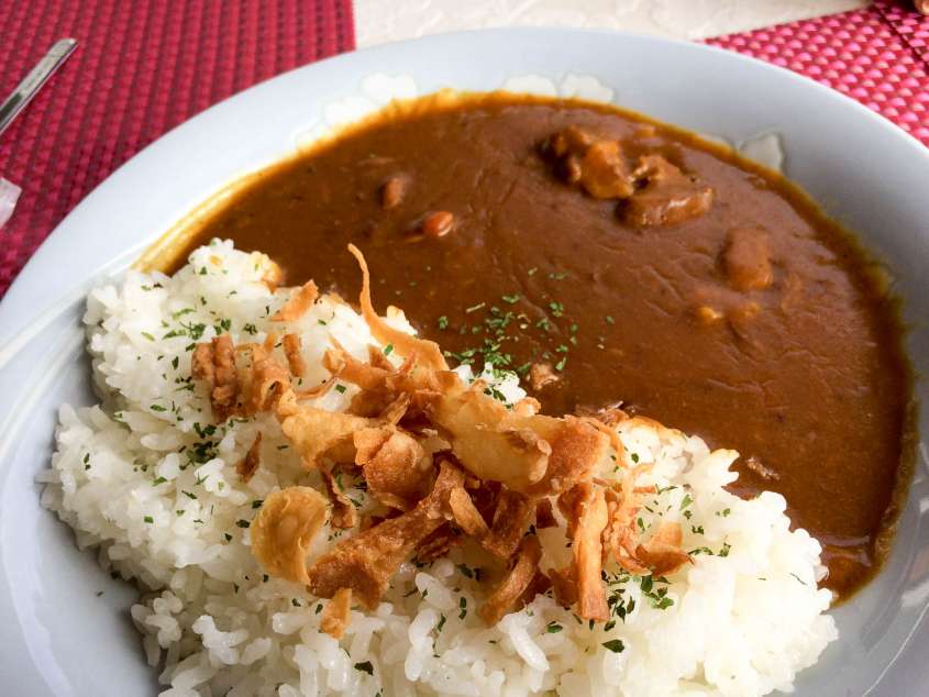 お手製のカレー